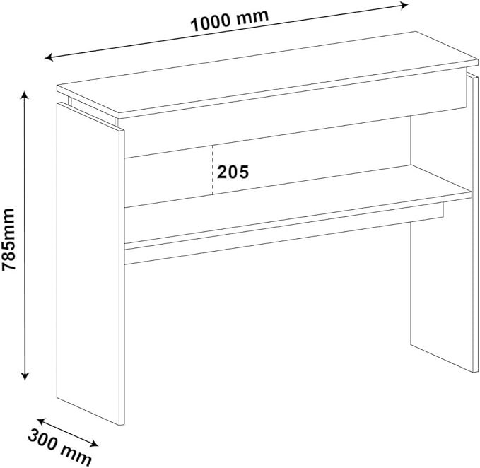 Aparador Creta com Prateleira Artely - Imagem 5