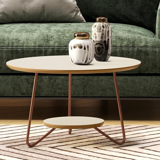 Conjunto Liz Mesa De Centro E Canto Lateral Ej Móveis - Imagem 5