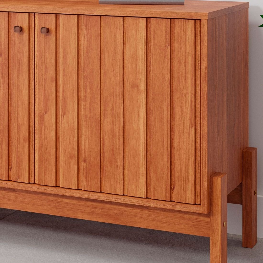 Bancada Holanda 200Cm 100% MDF ate 70" Permóbili - Imagem 4