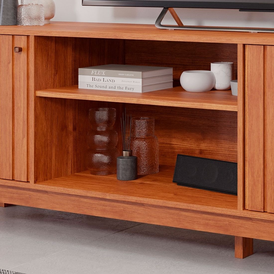 Bancada Holanda 200Cm 100% MDF ate 70" Permóbili - Imagem 5