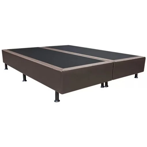 Base Box Bipartida Universal Queen Suede 37x198x158 - Imagem 2