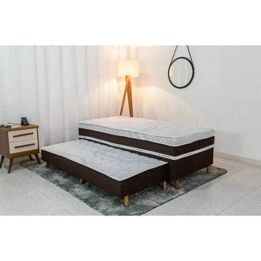 Bicama Box Livina Solteiro com Molas Ensacadas 88x188x58cm Orthoside - Imagem 3