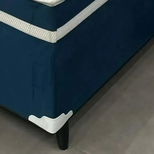 Cama Box Alto Nivel Solteiro com Molas Ensacadas 88x188x60cm - Imagem 2