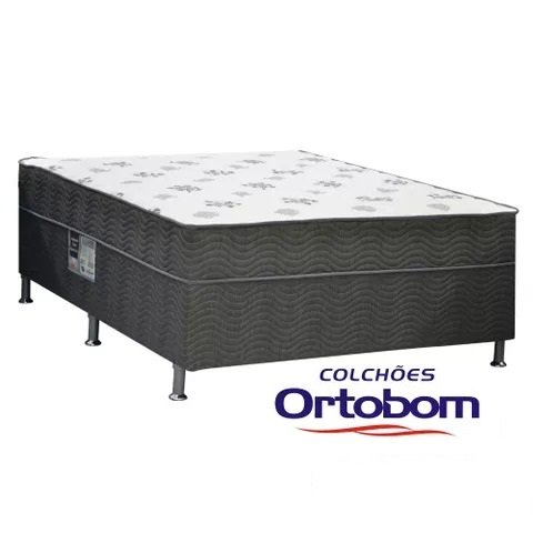 Cama Box Conjugada Casal Molas Spring Dream Ortobom 43x188x138