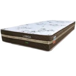 Colchão Lisboa Viúva Molas Ensacadas 24x188x128 Ecotec