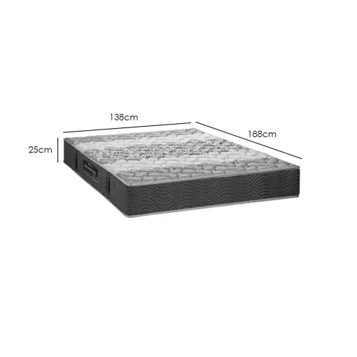 Colchão Orthopedic Plus Casal 25x188x138 Sankonfort - Imagem 2