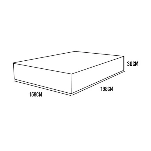 Colchão Toronto Ecotec Queen Molas Ensacadas 30x198x158 - Imagem 2