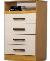 Cômoda Jéssica 4 Gavetas ACP Móveis