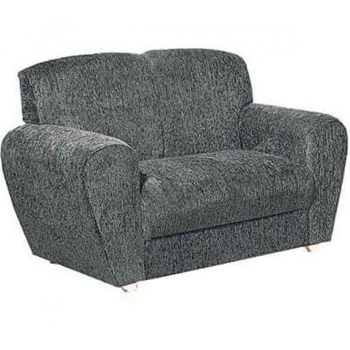 Sofá 5010 2 Lugares em Tecido Suede e Encosto Fixo - Imagem 2