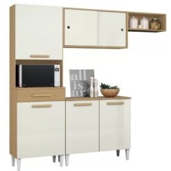 Armário de Cozinha Isabelle 6 Portas 1 Gaveta Aramóveis