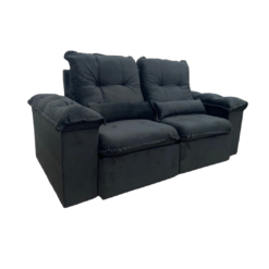 Sofá Arsenal 3 Lugares Retrátil e Reclinável 200cm Tecido Veludo Aifos