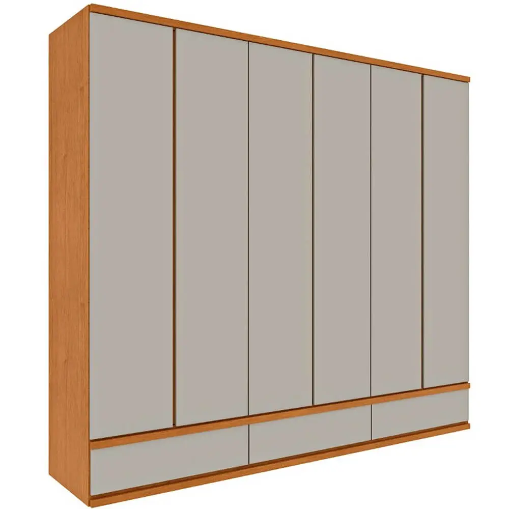 Guarda Roupa 6 Portas Esparta Tcil