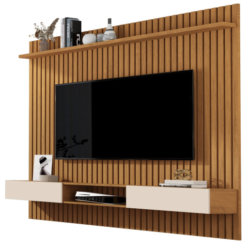 Painel Venus para TV até 70 Polegadas 2 Portas Giga Nature Off White
