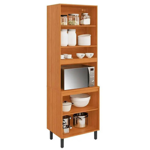 Paneleiro Napoles 4 Portas Itatiaia Cinamomo Off White - Imagem 3