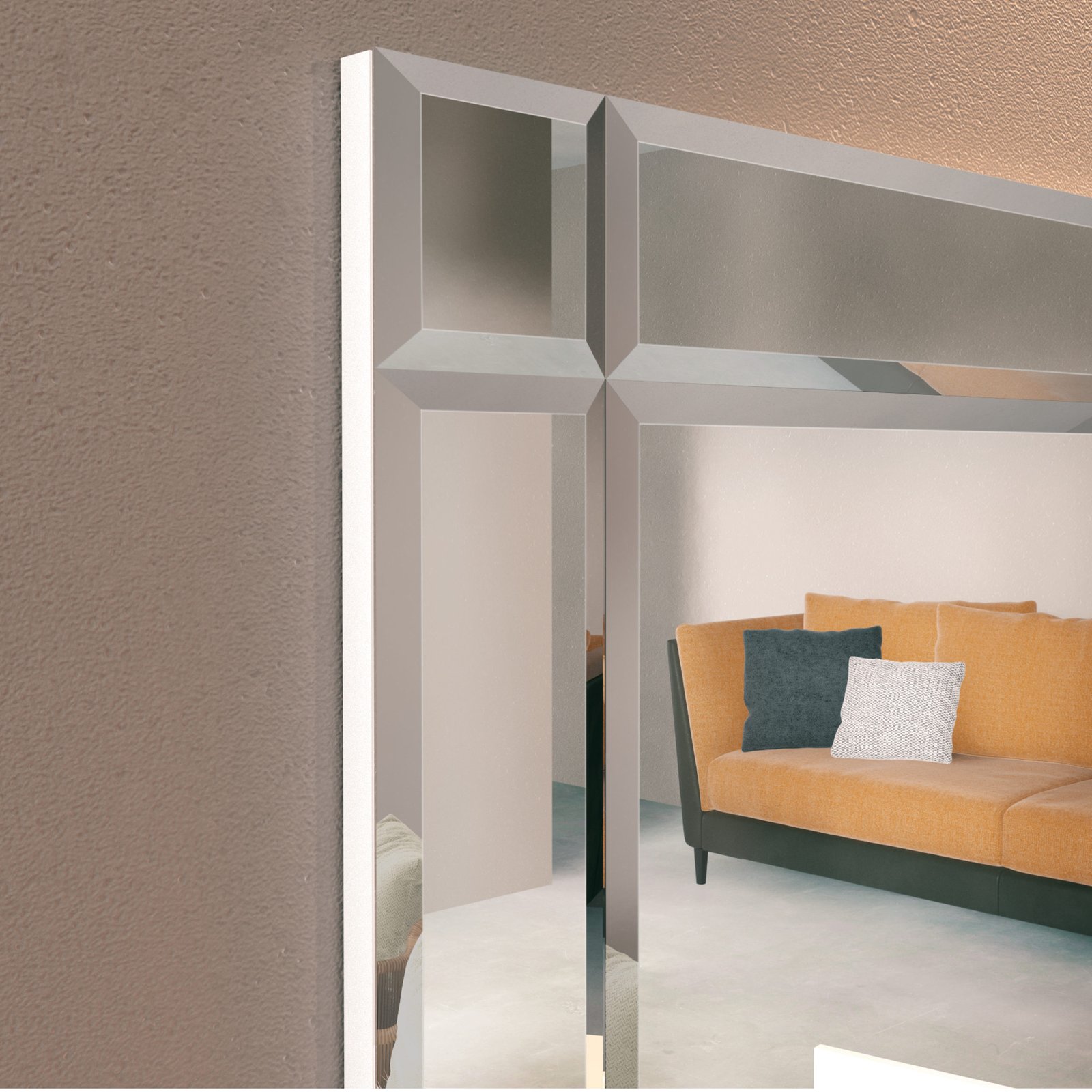 Quadro Espelho Bisotê 160cm EDN - Imagem 2