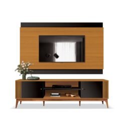 Rack com Painel para Tv até 60 Polegadas Legacy 160cm  EDN Móveis
