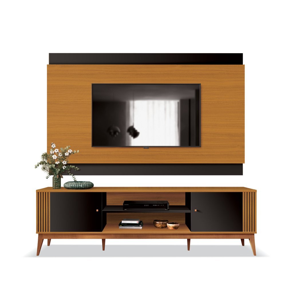 Rack com Painel para Tv até 60 Polegadas Legacy 160cm EDN Móveis