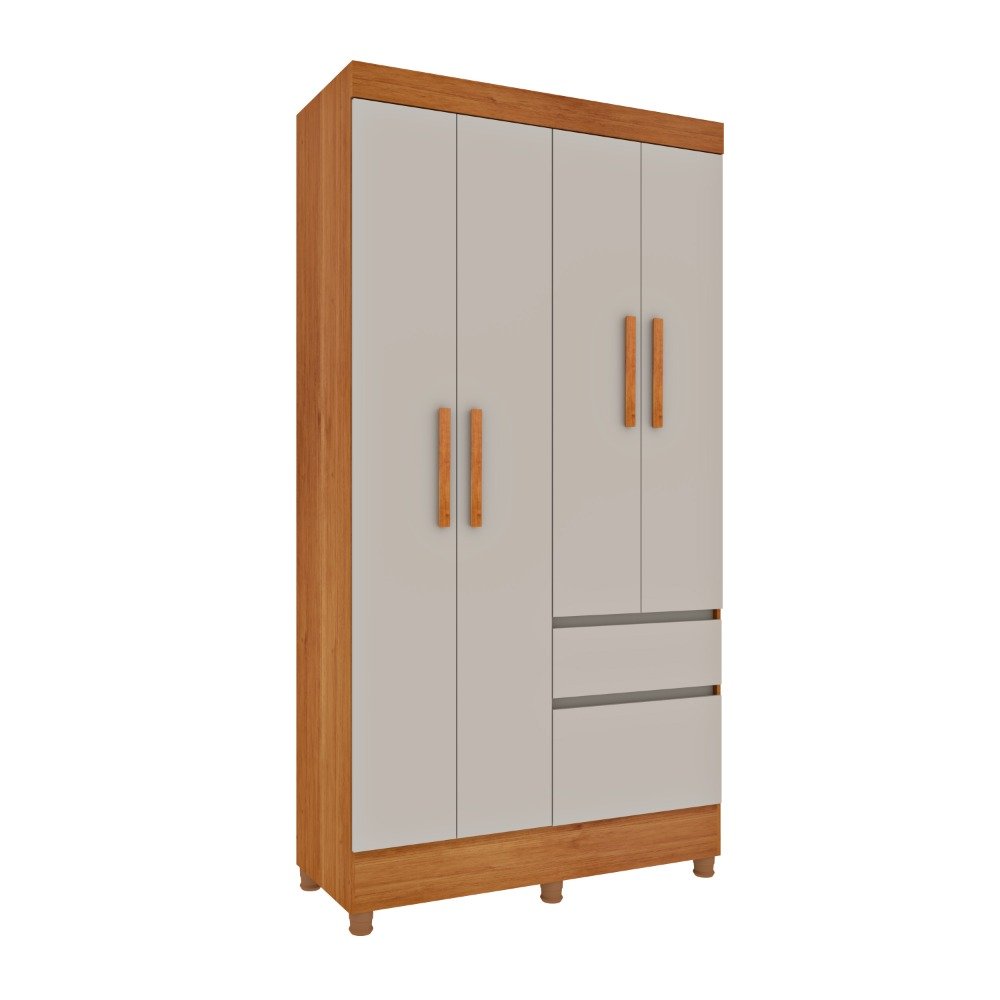 Guarda roupa Oregon 4 Portas Tcil - Imagem 3