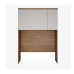 Modulado Guarda Roupa Rizon Aereo Casal 4 Portas Novo Horizonte