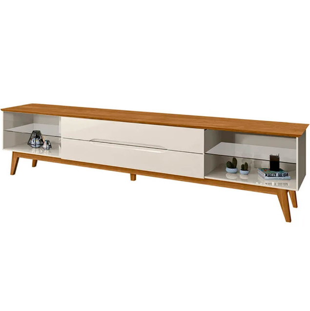 Rack Limit 180cm 2 Gavetas para TV até 65 Polegadas Tebarrot