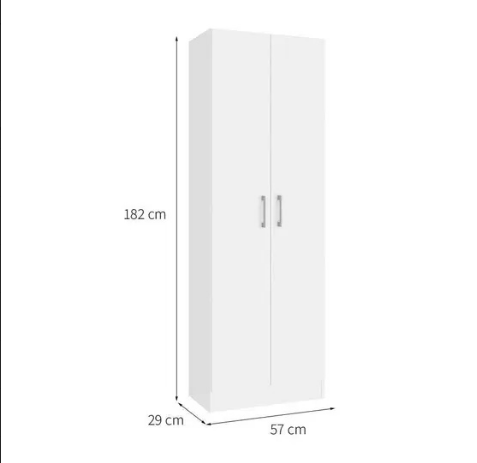 Multiuso Paris 2 Portas Fellicci Móveis - Imagem 3
