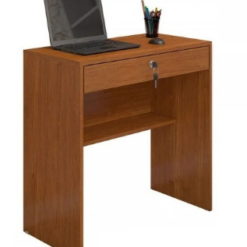 Escrivaninha Mesa Para Notebook 1 Gaveta Com Chave Andorinha JCM Movelaria