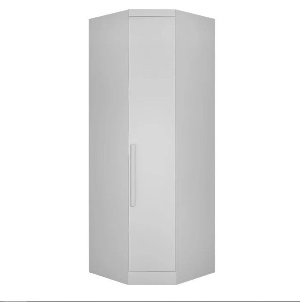 Modulado Guarda Roupa Rizon Canto Obliquo 1 Porta Novo Horizonte - Imagem 6