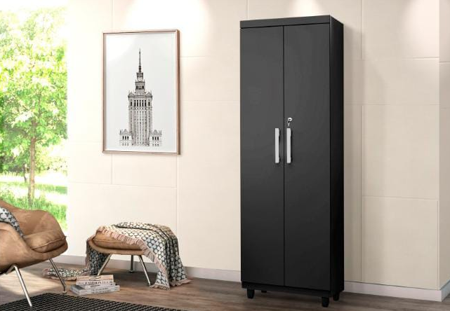 Armário Multiuso Isabela 5 Prateleiras 2 Portas Rudrack - Imagem 2