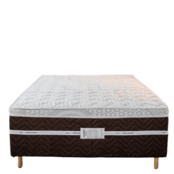 Cama Box Casal Livina Molas Ensacadas 138x188x58