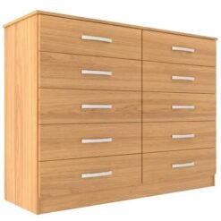 Cômoda  Parati 10 gavetas Pomba Móveis