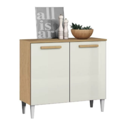 Balcão de Cozinha Buffet 2 Portas Isabelle Aramóveis