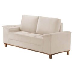 Sofá Orion 2 Lugares em Linho com Almofadas Soltas 160cm