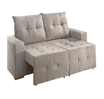 Sofá Retrátil e Reclinável Paris Top 1,50m - Imagem 2