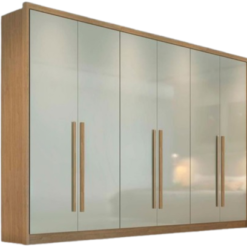 Guarda Roupa Robust Casal Sem Espelho 6 Portas 8 Gavetas Novo Horizonte