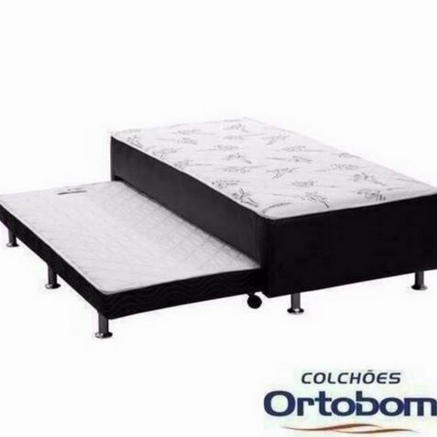 Bicama Ortobom Ortopédica com auxiliar